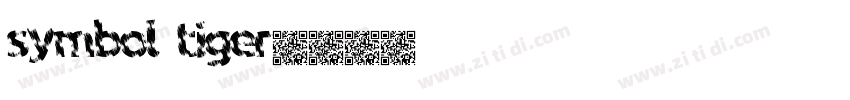symbol tiger字体转换